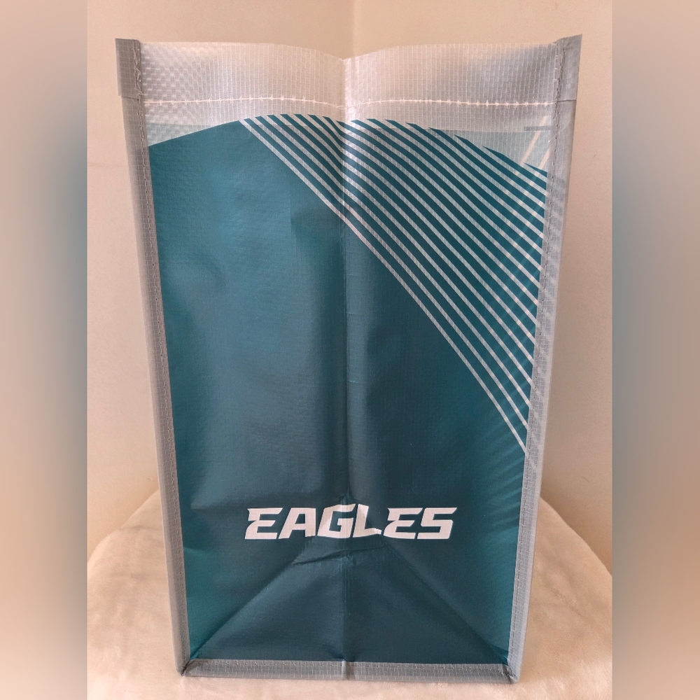 PHILADELPHIA EAGLES 🦅 Set of 2 Reusable Tote Shopping Bags NFL Football NWT🏈 - Picture 6 of 16